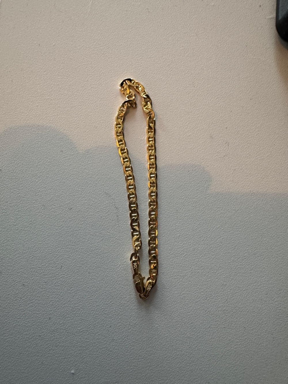 10K Solid Gold 7” Gucci Mariner Chain Bracelet - Women's Jewelry